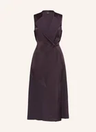 Sukienki - Boss Sukienka Satynowa Dimosa rot - miniaturka - grafika 1