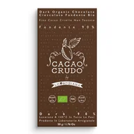 Czekolada - Cacao Crudo Raw Ciemna czekolada 90%, 50 g - miniaturka - grafika 1