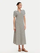 Sukienki - Tommy Hilfiger Sukienka codzienna WW0WW44514 Beżowy Regular Fit - miniaturka - grafika 1