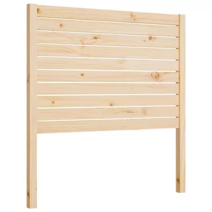 Lumarko Wezgłowie łóżka, 96x4x100 cm, lite drewno sosnowe - Inne meble do sypialni - miniaturka - grafika 3
