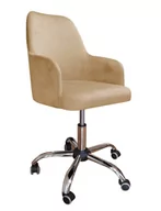 Fotele i krzesła biurowe - ATOS Fotel obrotowy Westa MG06 jasny brąz - miniaturka - grafika 1