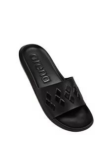 Klapki i japonki męskie - ARENA Męskie klapki Urban Slide Pool, Diamonds Black Black, 41.5 EU - grafika 1