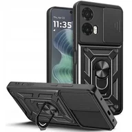 Etui i futerały do telefonów - Etui TECH-PROTECT CamShield Pro do Motorola Moto G35 5G Czarny - miniaturka - grafika 1