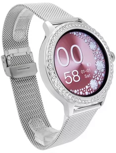 Rubicon RNCF19 Srebrny - Smartwatch - miniaturka - grafika 1