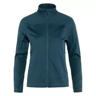 Bluzy damskie - Damska bluza polarowa Fjallraven Abisko Lite Fleece Jkt indigo blue - L - miniaturka - grafika 1