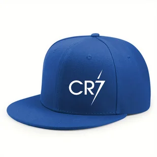 TEMU Czapka z daszkiem CR7 Baseball Cap Unisex Oddychalność Regulowana Płaska Czapka z Rondem - Inne - miniaturka - grafika 1
