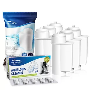 Zestaw Siemens, Filtr Aqualogis AL-Inte 6szt, Aqualogis Cleaneo 10szt - Akcesoria i części do ekspresów do kawy - miniaturka - grafika 1