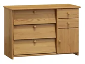 Szafki na buty - Szafka na buty sosnowa nr14 olcha - miniaturka - grafika 1