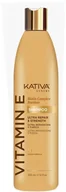 Szampony do włosów - Szampon do odżywiania włosów Kativa Vitamina e Biotina y Bamboo Shampoo 550 ml (7750075061507) - miniaturka - grafika 1