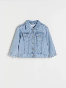 Reserved - Katana jeansowa - niebieski - Kurtki i płaszcze dla dziewczynek - miniaturka - grafika 1