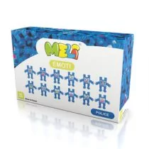 Meli Klocki Emoti Police 12 sztuk - Klocki - miniaturka - grafika 1