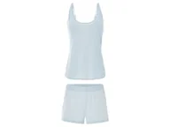 Piżamy damskie - esmara® Piżama damska z bawełny (Niebieski, L(44/46)) - miniaturka - grafika 1