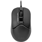 Myszki - A4Tech FM12S Black Silent czarna A4TMYS47116 - miniaturka - grafika 1