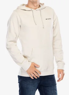 Bluza z kapturem Columbia Trek Graphic Hoodie - dark stone/button badge - Bluzy sportowe męskie - miniaturka - grafika 1