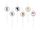 Słomki do napojów - Słomki urodzinowe Kotki - 6 szt. - miniaturka - grafika 1