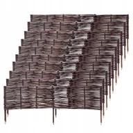 Ogrodzenia - Palisada ogrodowa wiklinowa Sand 100 x 40 cm, 10 szt. - miniaturka - grafika 1