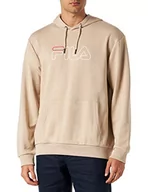 Bluzy męskie - FILA Męska bluza z kapturem, Oxford Tan, S, Oxford Tan., S - miniaturka - grafika 1