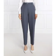Spodnie damskie - Tommy Hilfiger Spodnie | Tapered fit | z dodatkiem wełny - miniaturka - grafika 1