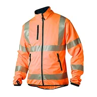 Kurtki damskie - Top Swede 7721-20-04 model 7721 Hi Vis kurtka softshellowa, pomarańczowa, rozmiar S - miniaturka - grafika 1