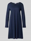 Bielizna nocna - Koszula nocna z dekoltem w serek - miniaturka - grafika 1