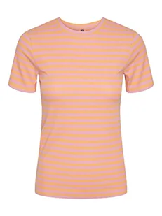 PCRUKA SS TOP NOOS BC, Begonia Pink, L - Koszulki i topy damskie - miniaturka - grafika 1