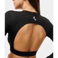 Koszulki sportowe damskie - Bezszwowy longsleeve Luna z wyciętymi plecami Carpatree - miniaturka - grafika 1