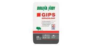 Dolina nidy Gips szpachlowy 25 kg DOLINA NIDY - Zaprawy budowlane - miniaturka - grafika 1