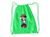 Torby szkolne - WOREK DO SZKOŁY WF/BUTY MYSZKA MINNIE + IMIĘ - miniaturka - grafika 1