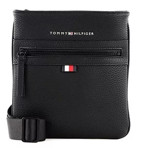 Tommy Hilfiger męskie Torba na messenger kieszonkowy, Czarny, Czarny, Talla única - Torebki damskie - miniaturka - grafika 1