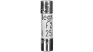 Bezpieczniki elektryczne - Legrand Wkładka bezpiecznikowa cylindryczna 5x20mm 2,5A F 250V 010225 010225 - miniaturka - grafika 1