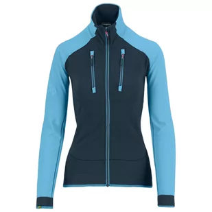 Bluza damska Karpos Alagna Evo W Jacket Rozmiar: S / Kolor: niebieski/jasnoniebieski - Kurtki i kamizelki sportowe damskie - miniaturka - grafika 1