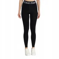 Legginsy - CALVIN KLEIN LEGGINSY DAMSKIE CK WOMEN CZARNE r.M - miniaturka - grafika 1