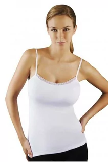 Bielizna nocna - Koszulka damska na cienkich ramiączkach Hesi - grafika 1