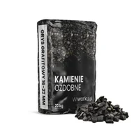 Pozostałe ozdoby ogrodowe - Grys grafitowy 16-22 mm 20 kg - miniaturka - grafika 1