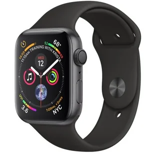 Apple Watch 4 44mm/Czarny - Smartwatch - miniaturka - grafika 1
