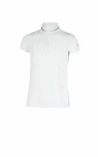 Pikeur Koszulka konkursowa młodzieżowa SUANA SS 21 - white - Koszulki jeździeckie - miniaturka - grafika 1