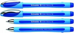 Schneider Długopis Slider Memo, XB, niebieski SR150203 - Długopisy - miniaturka - grafika 3