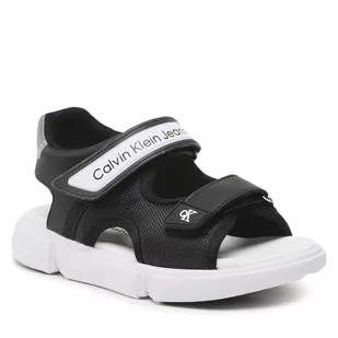 Sandały Calvin Klein Jeans V3B2-80614-0211 S Black 999 - Buty dla chłopców - miniaturka - grafika 1