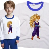 Piżamy dla dziewczynek - Piżama dziecięca Dragon Ball Super Saiyan Blond 98/104 - VoloDonum - miniaturka - grafika 1