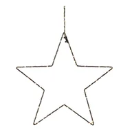 Lampy pozostałe - Czarna dekoracja świetlna ze świątecznym motywem ø 45 cm Alpha – Markslöjd - miniaturka - grafika 1