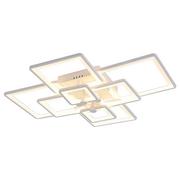 Lampy sufitowe - Natynkowy plafon CGKWAD6 LED 125W geometryczna lampa biała - miniaturka - grafika 1