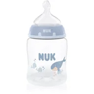 Butelki dla niemowląt - NUK First Choice Whale butelka z regulacją temperatury 0m+ 150 ml - miniaturka - grafika 1