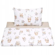 Pościel dla dzieci - POŚCIEL 120x90 DO ŁÓŻECZKA Komplet Dziecięca JUKKI - miniaturka - grafika 1