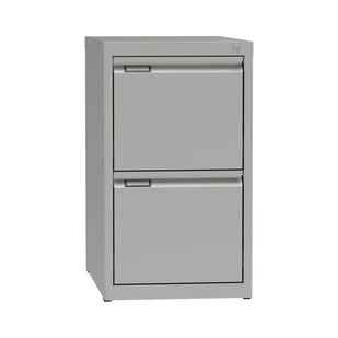 KOVONA Szafa kartotekowa A4, 2 szuflady, szare G2302 7035/7035 - Szafy biurowe - miniaturka - grafika 1