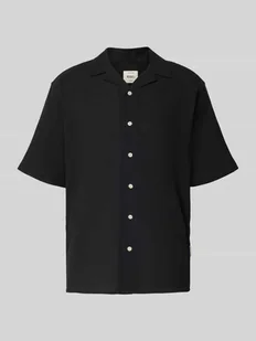 Koszula casualowa o kroju regular fit z fakturowanym wzorem model ‘FELIX’ - Koszule męskie - miniaturka - grafika 1