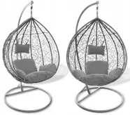Ogrodowy Fotel Wiszący California Huśtawka Kosz