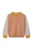 Swetry dla dziewczynek - Liewood sweter bawełniany dziecięcy kolor pomarańczowy lekki - miniaturka - grafika 1
