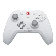 Kontrolery gier na PC - Bezprzewodowy kontroler GameSir T4 Cyclone (biały) - miniaturka - grafika 1