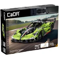 Klocki - Klocki plasitkowe CADA Make Your Bricks Move Samochód sportowy zdalnie sterowany C51303W | Bezpłatny transport - miniaturka - grafika 1