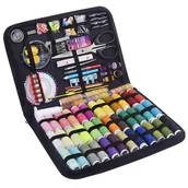 Pasmanteria - Przybornik krawiecki zestaw do szycia 228 el - miniaturka - grafika 1